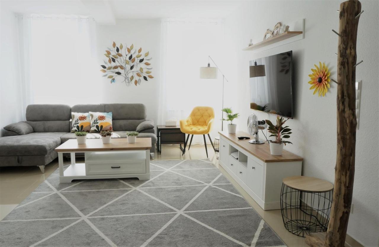 Mein Apartment Flowers Mit Kamin, Bis 10 Personen Frankenthal  Εξωτερικό φωτογραφία