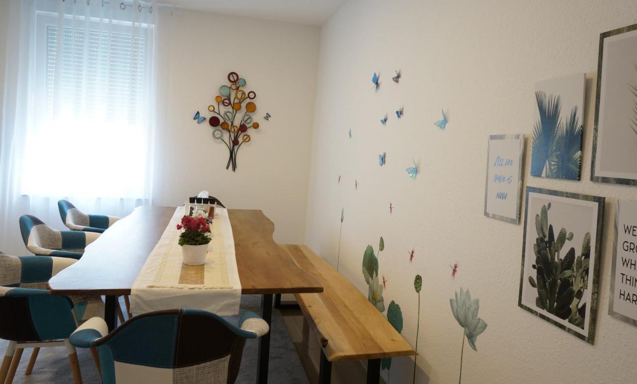 Mein Apartment Flowers Mit Kamin, Bis 10 Personen Frankenthal  Εξωτερικό φωτογραφία